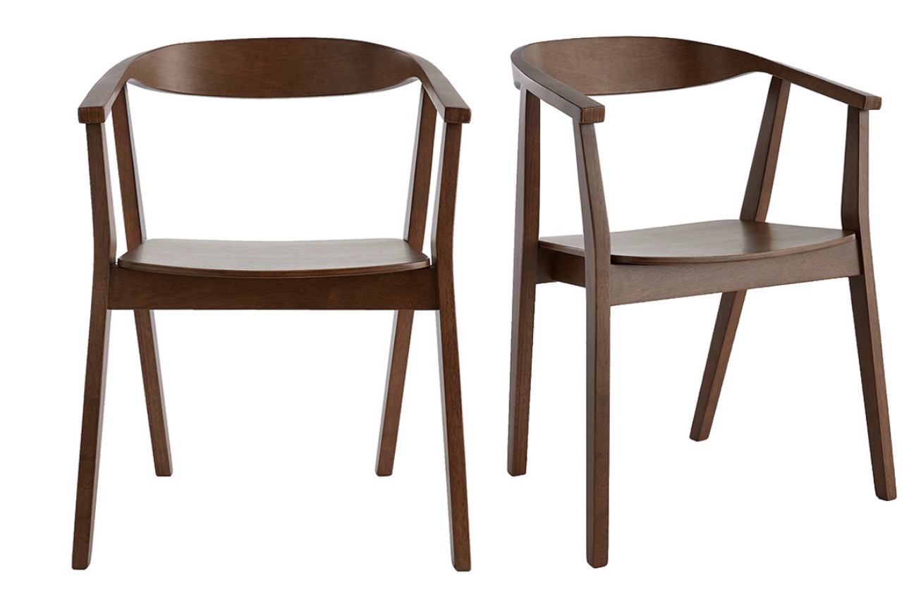 4 chaises scandinaves